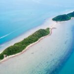 Check-in Đảo Điệp Sơn với con đường cát trắng giữa biển dài 1km