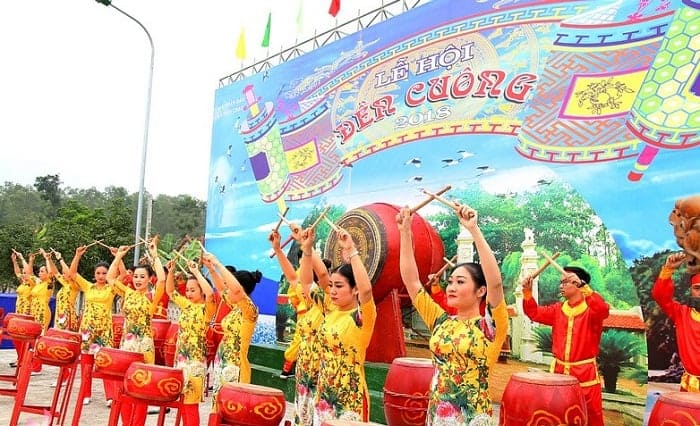 Lễ hội đền Cuông Nghệ An